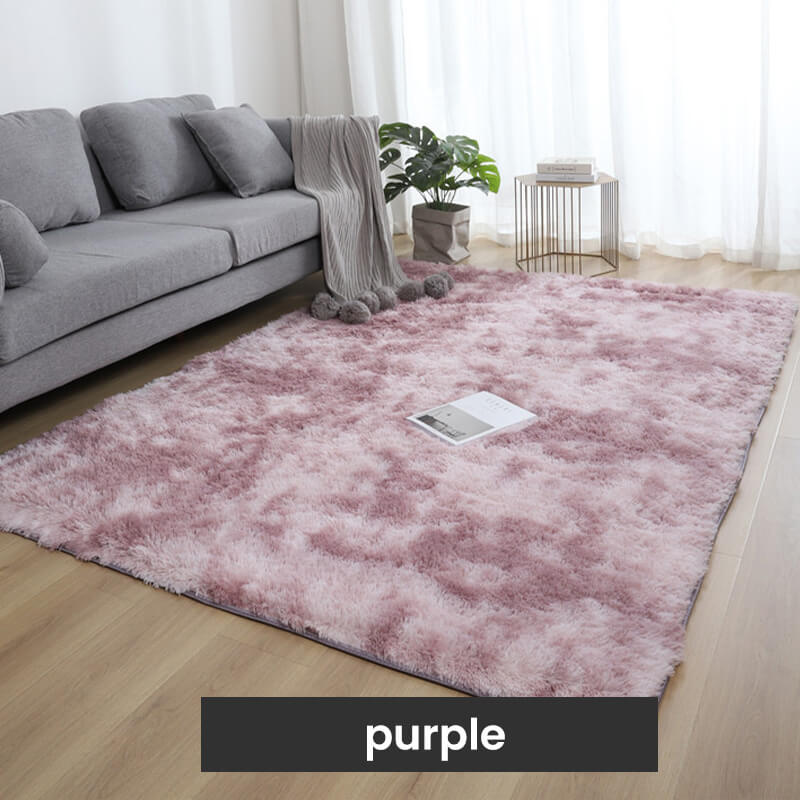 ⏳Limited-time 50% off⏰Gradient Color Plush Floor Mat🛋️