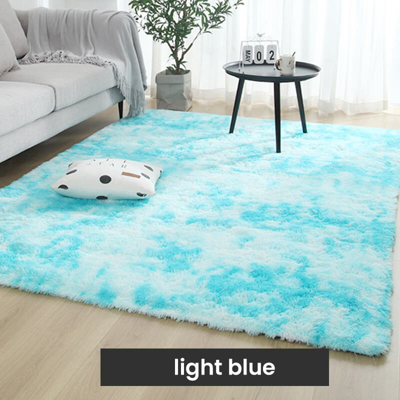 ⏳Limited-time 50% off⏰Gradient Color Plush Floor Mat🛋️