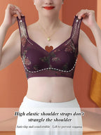 2024 New Lace Buttonless Comfortable Bra