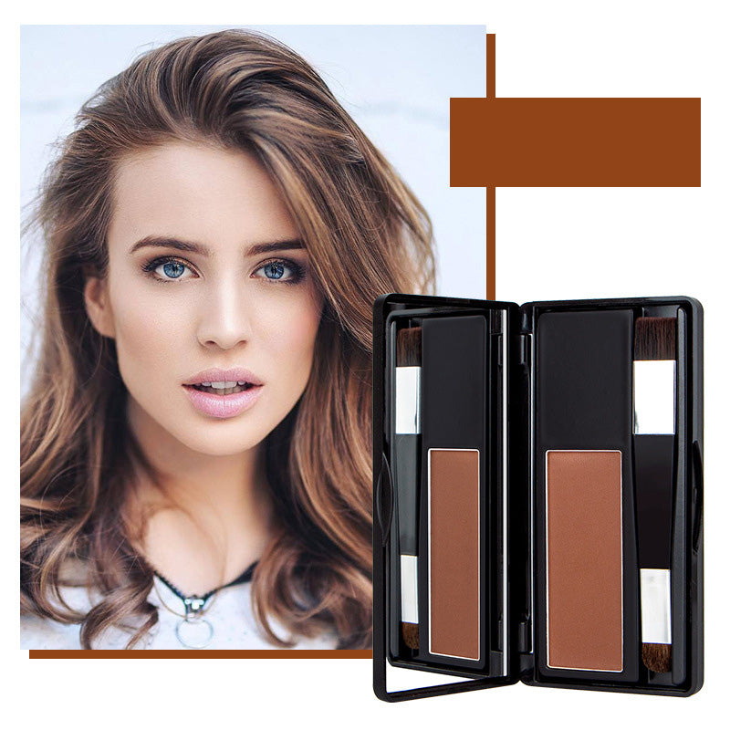 Waterproof and sweatproof hairline styling powder