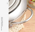 Stainless Steel Deep Fryer, Free Shipping Worldwide