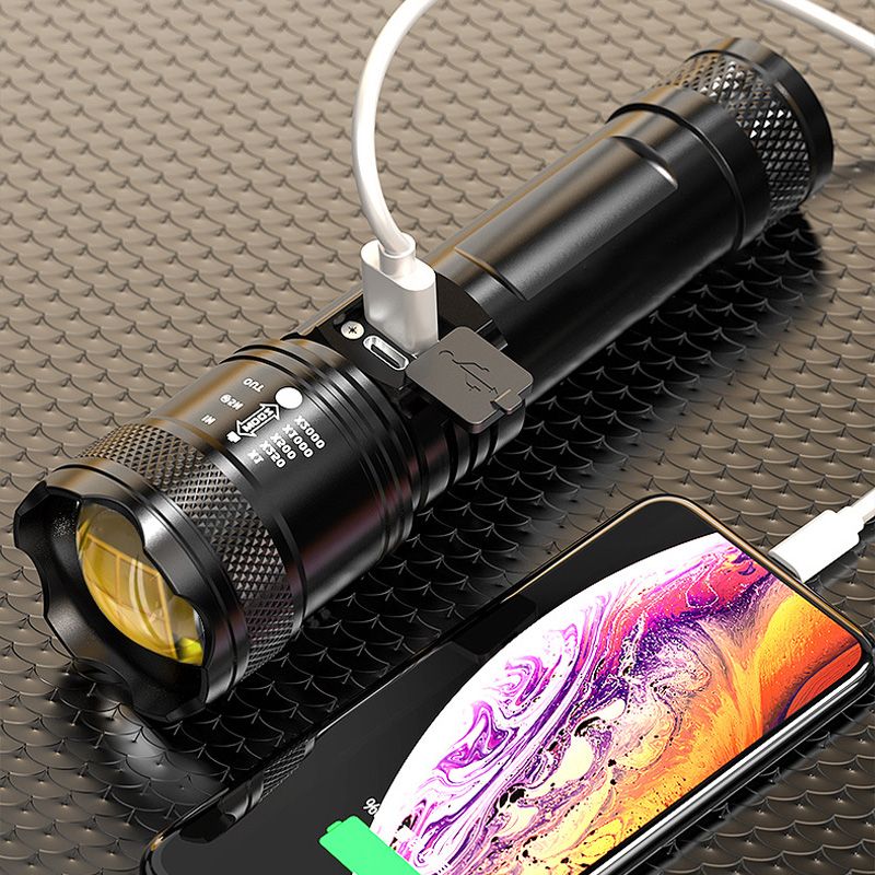 ⏳Limited-time 50% off⏰Super Strong Light Zoomable Flashlight🔦☀️