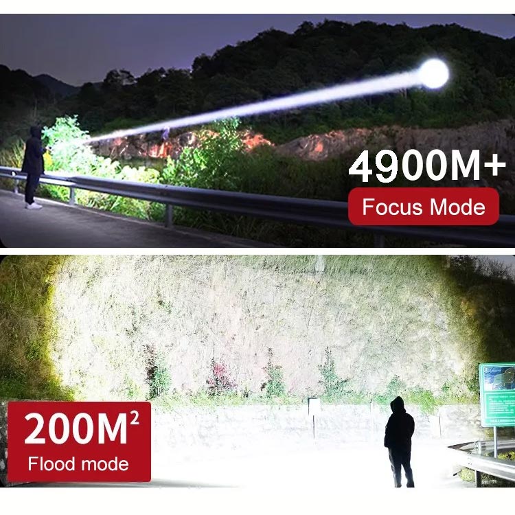 ⏳Limited-time 50% off⏰Super Strong Light Zoomable Flashlight🔦☀️