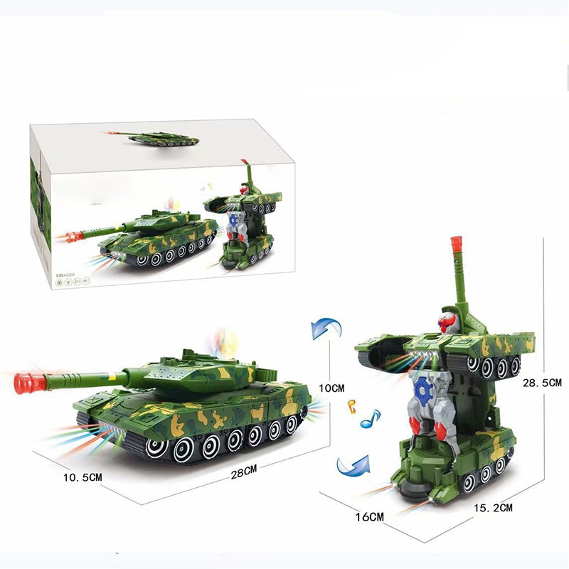 ⏳Limited-time 50% off⏰Electric Universal Deformation Police Toy Car🎁Best Gift For Kid🥳