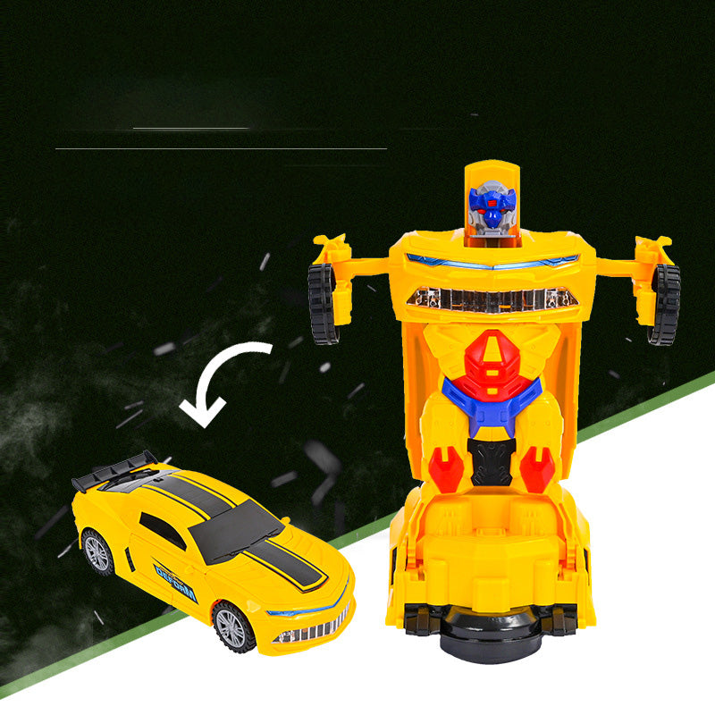⏳Limited-time 50% off⏰Electric Universal Deformation Police Toy Car🎁Best Gift For Kid🥳
