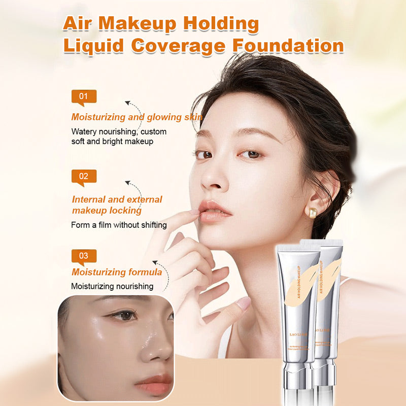 ⏳Limited-time 50% off⏰Long Lasting Full Coverage Liquid Foundation🧴