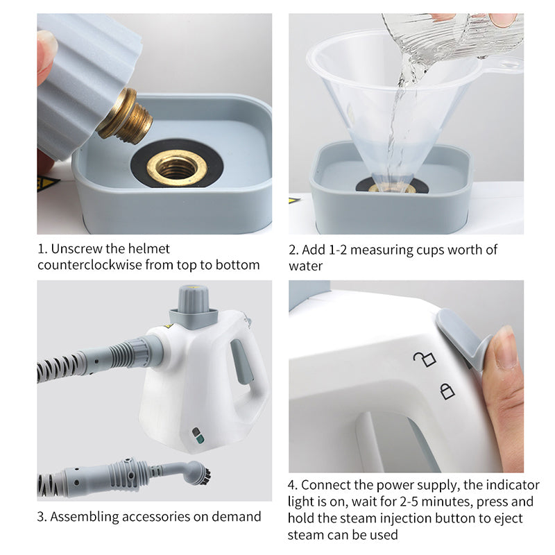 Multipurpose Handheld Steam Cleaner Set for Home FREE SHIPPING🔥