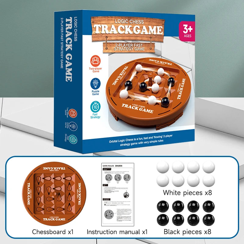 ⏳Limited-time 50% off⏰Logic Chess Track Game Set♟️🌀