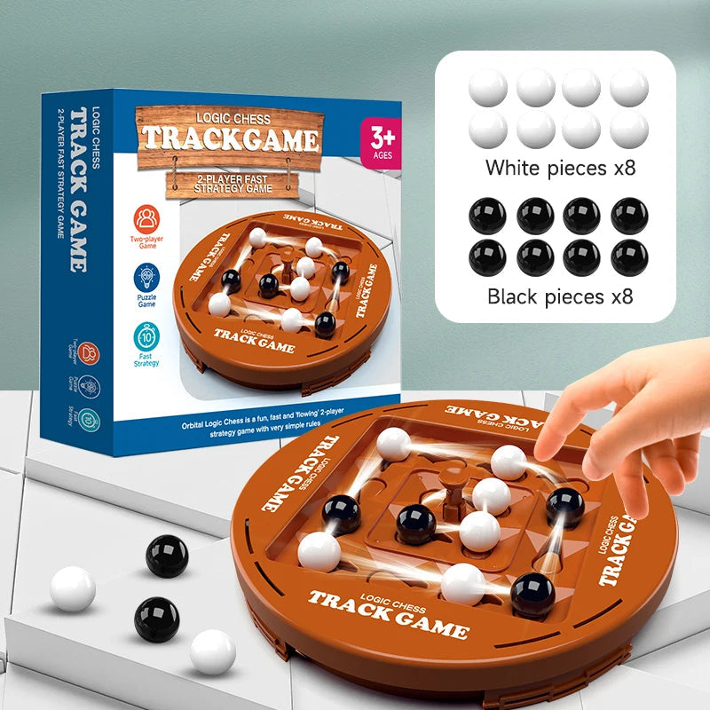 ⏳Limited-time 50% off⏰Logic Chess Track Game Set♟️🌀