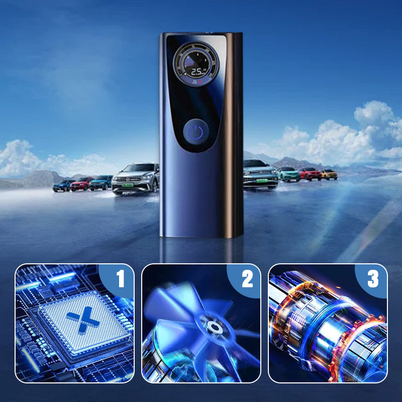 Portable High-pressure Car Tire Inflator Pump🔥