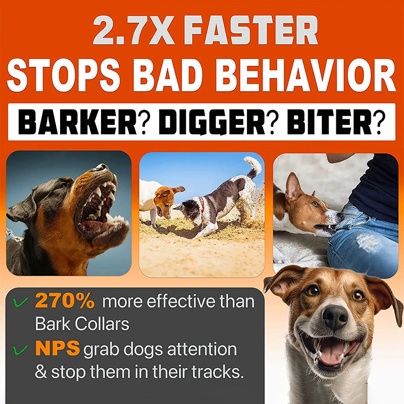 Portable Ultrasonic Anti-Barking Device with Flashlight