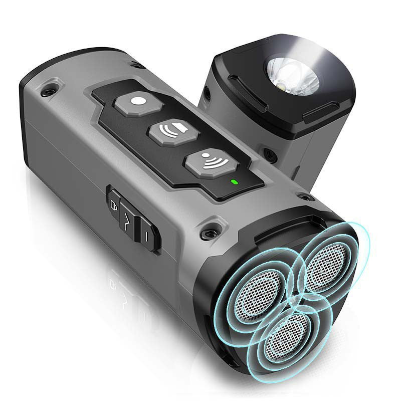 Portable Ultrasonic Anti-Barking Device with Flashlight