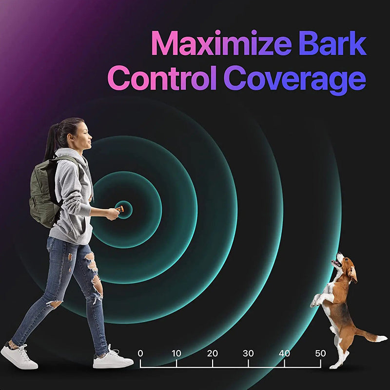 Portable Ultrasonic Anti-Barking Device with Flashlight