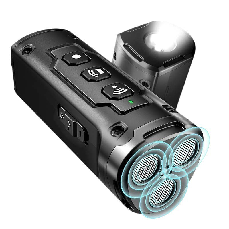 Portable Ultrasonic Anti-Barking Device with Flashlight