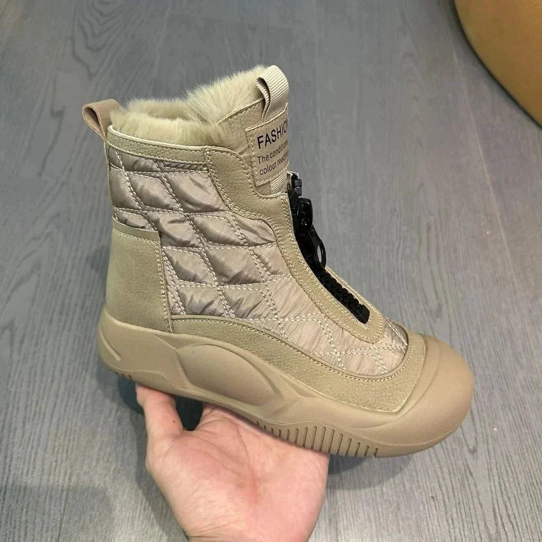 ⏳Limited-time 50% off⏰Retro Waterproof Warm Snow Boots⛄🎄