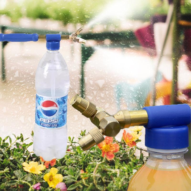 ⏳Limited-time 50% off⏰Double-ended Copper Rod Reciprocating Air Pressure Manual Spray Gun for Watering Flowers🌱💦