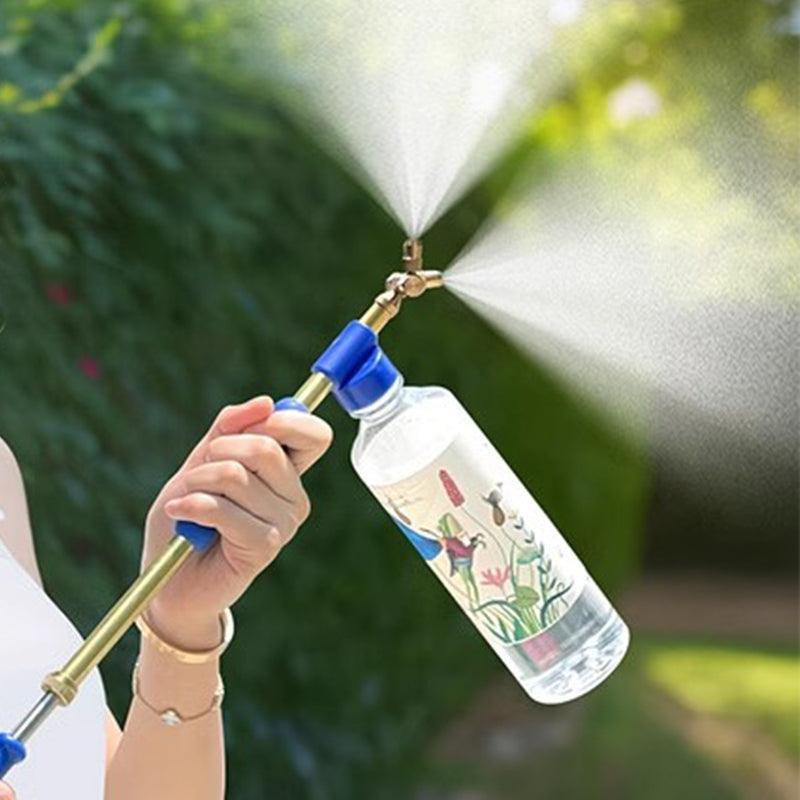 ⏳Limited-time 50% off⏰Double-ended Copper Rod Reciprocating Air Pressure Manual Spray Gun for Watering Flowers🌱💦
