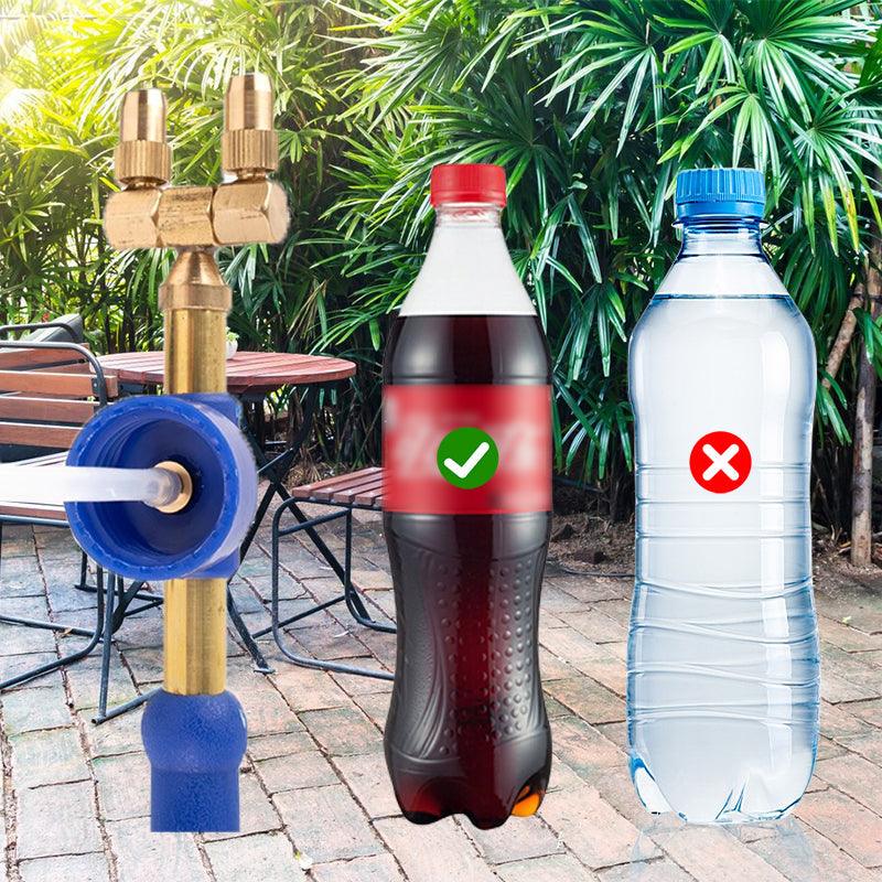 ⏳Limited-time 50% off⏰Double-ended Copper Rod Reciprocating Air Pressure Manual Spray Gun for Watering Flowers🌱💦
