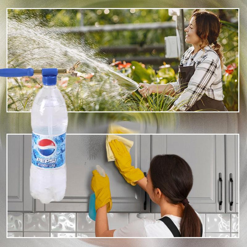 ⏳Limited-time 50% off⏰Double-ended Copper Rod Reciprocating Air Pressure Manual Spray Gun for Watering Flowers🌱💦