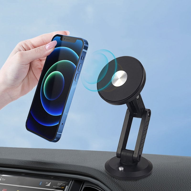 Double Suction Cup Wireless Charging Phone Holder