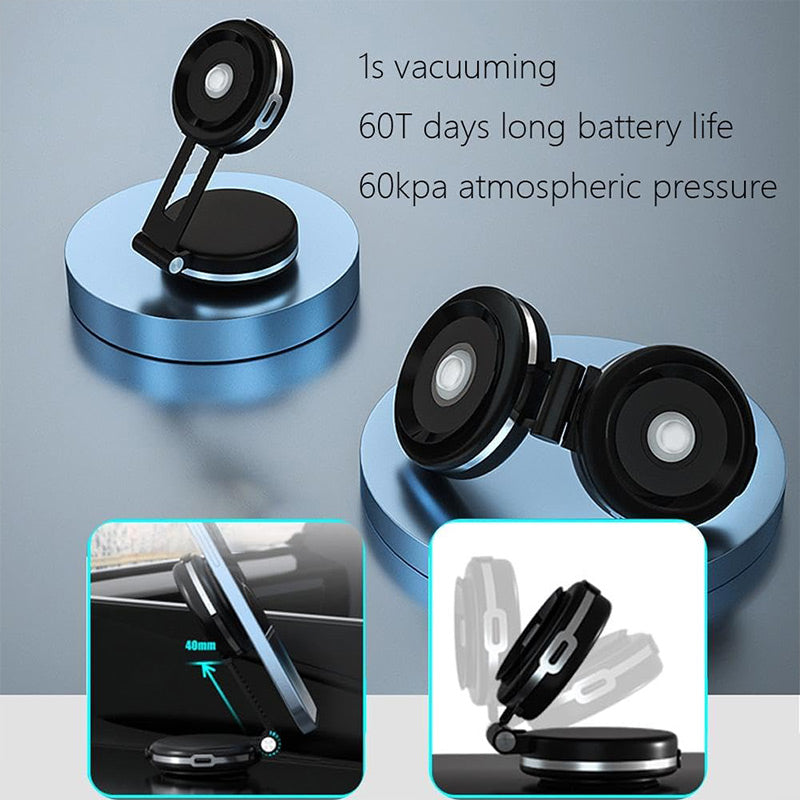 Double Suction Cup Wireless Charging Phone Holder