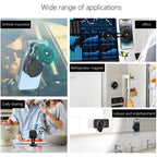 Double Suction Cup Wireless Charging Phone Holder