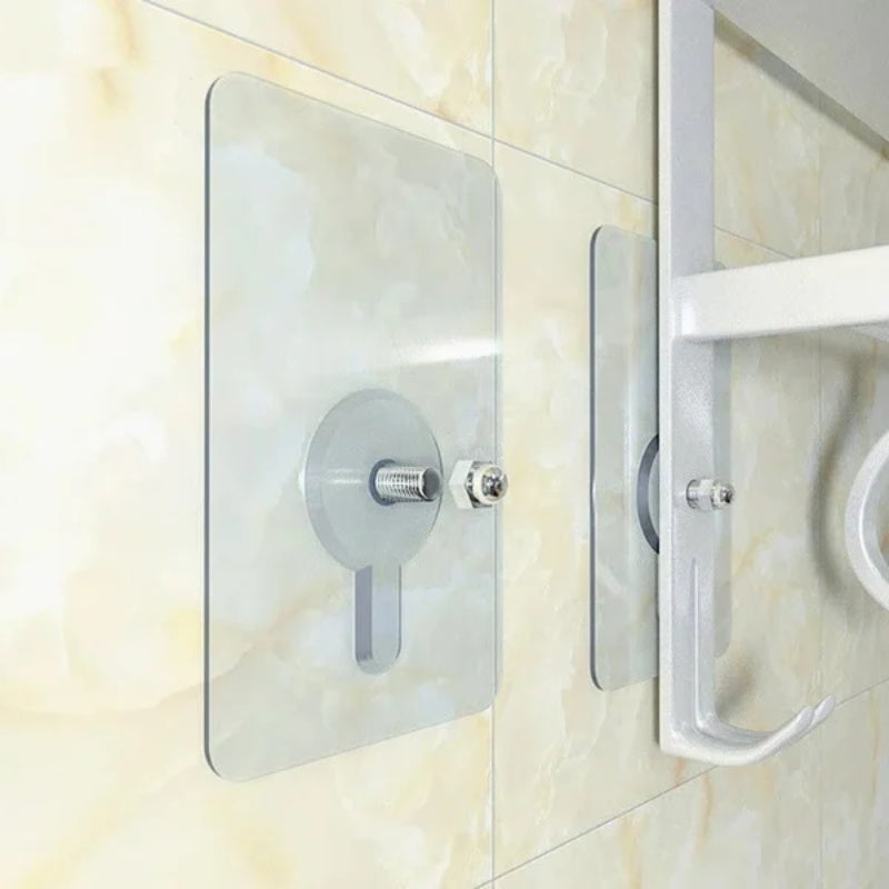 ⏳Limited-time 50% off⏰Shock & Screw-Free Self-Adhesive Hook – Strong Hold, No Wall Damage & Holds Up to 2kg 🔩🧱