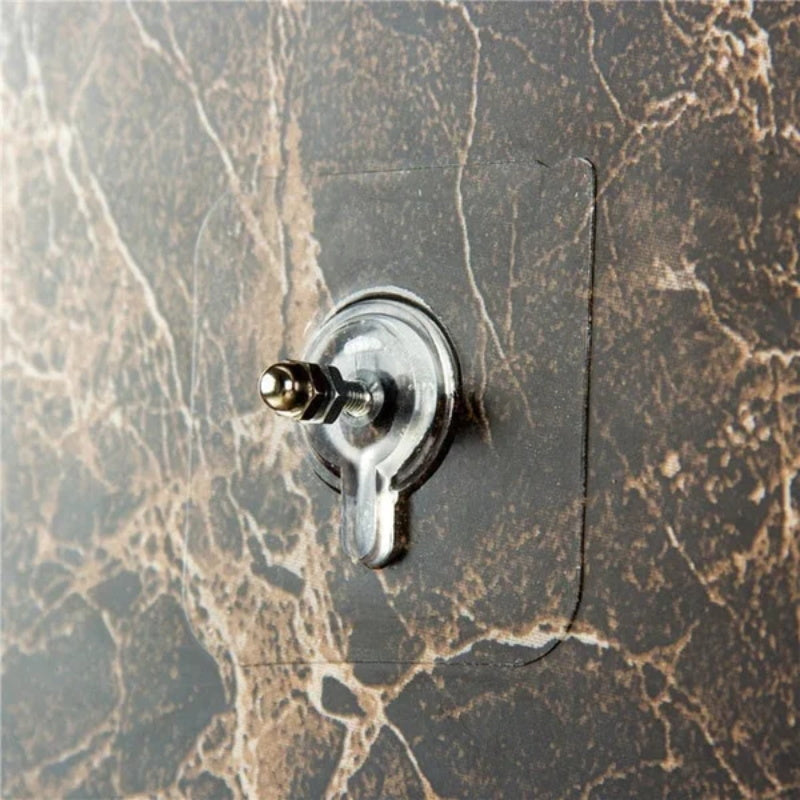 ⏳Limited-time 50% off⏰Shock & Screw-Free Self-Adhesive Hook – Strong Hold, No Wall Damage & Holds Up to 2kg 🔩🧱