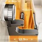 Suction Cup Hanging Double Bar Towel Rack