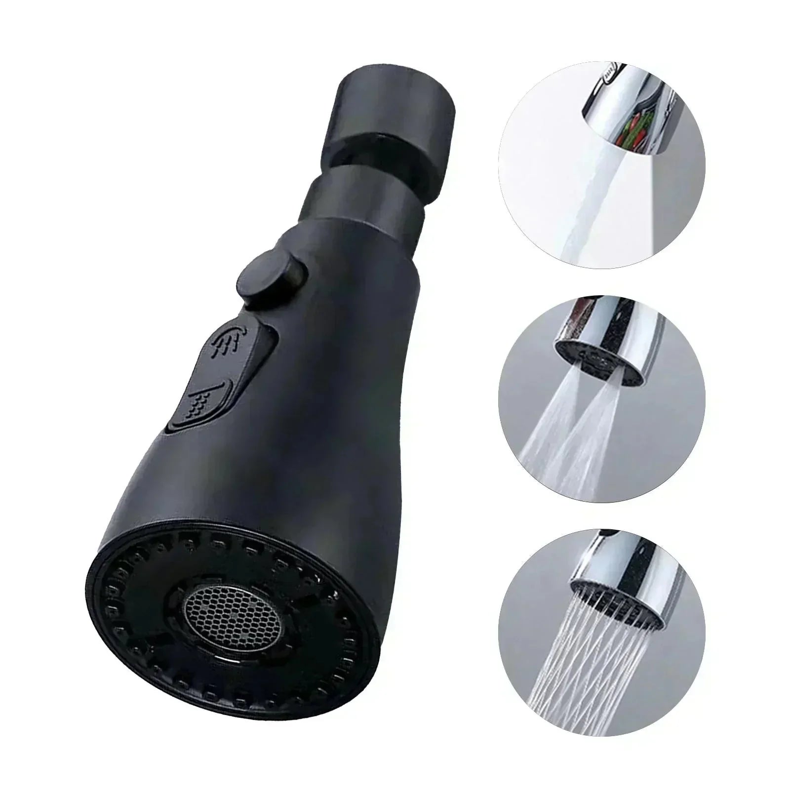 360 degree rotating high-pressure tap + adapter