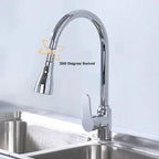 360 degree rotating high-pressure tap + adapter