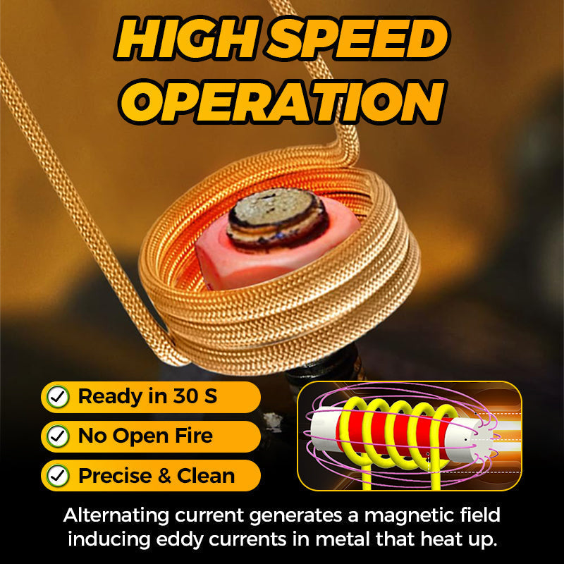⏳Limited-time 50% off⏰Magnetic Induction Heater Kit - 1100W Induction Heat Bolt Removal Tool⚡🔥