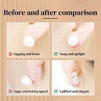 Clear silicone earring backs with strong support