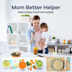 4-in-1 1000W Handheld Immersion Blender Set