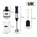 4-in-1 1000W Handheld Immersion Blender Set