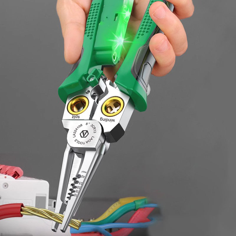 8-in-1 Multi-Functional Wire Stripper Scissors