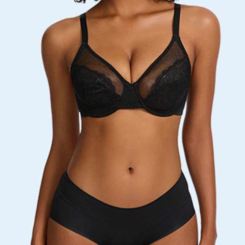 Woman's Comfort & Stylish Lace Full Coverage Bra