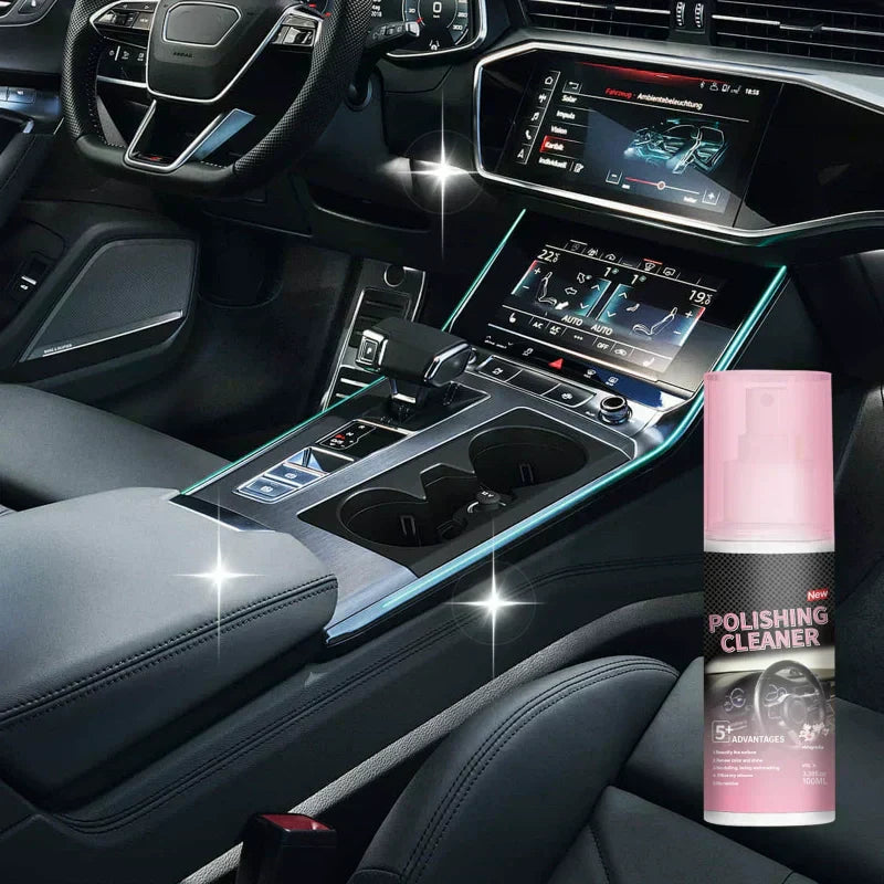 ⏳Limited-time 50% off⏰Car Interior Polishing Cleaner🚗💨