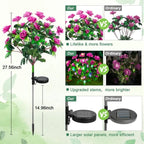 ⏳Limited-time 50% off⏰Simulation Azalea Flower Ground Stake Solar Light💐💡