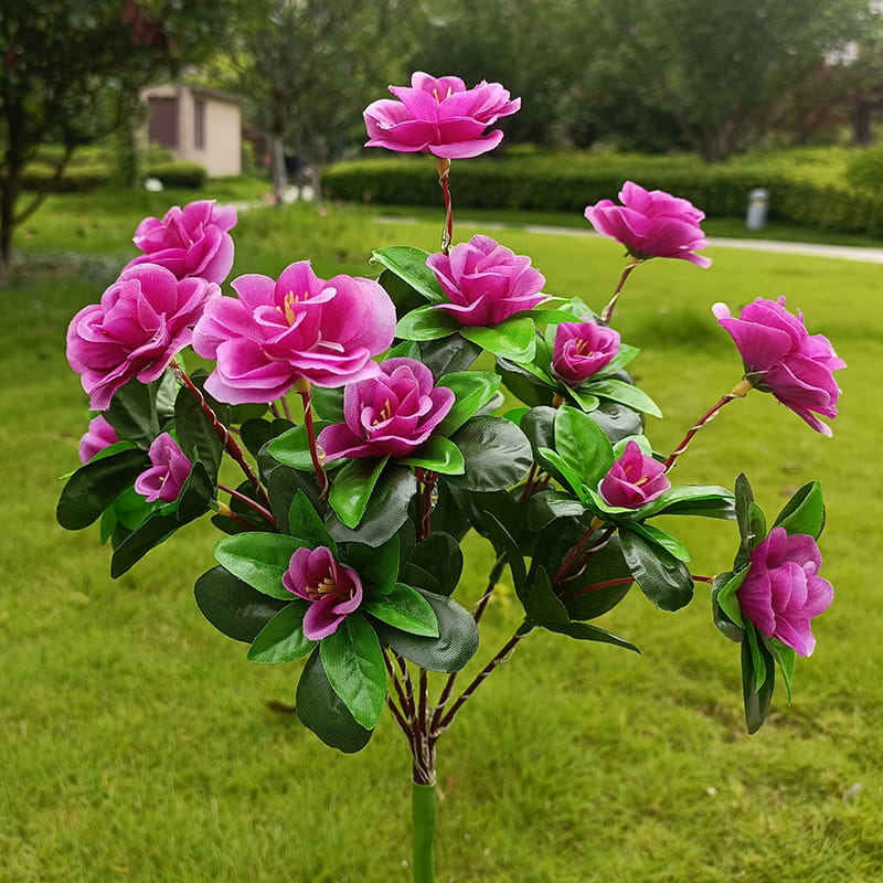 ⏳Limited-time 50% off⏰Simulation Azalea Flower Ground Stake Solar Light💐💡