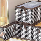 ⏳Limited-time 50% off⏰Foldable Jeans Organizer for Closet – Save 60% Space & Find Pants in 1 Second! 👖 🏠