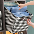 ⏳Limited-time 50% off⏰Foldable Jeans Organizer for Closet – Save 60% Space & Find Pants in 1 Second! 👖 🏠