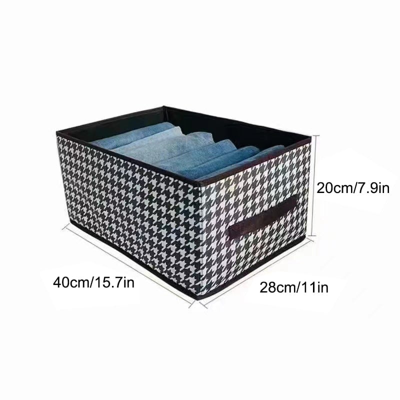 ⏳Limited-time 50% off⏰Foldable Jeans Organizer for Closet – Save 60% Space & Find Pants in 1 Second! 👖 🏠
