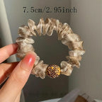 Elegant Rhinestone Mesh Hair Ties—— 50% Off! While Stocks Last!⏳