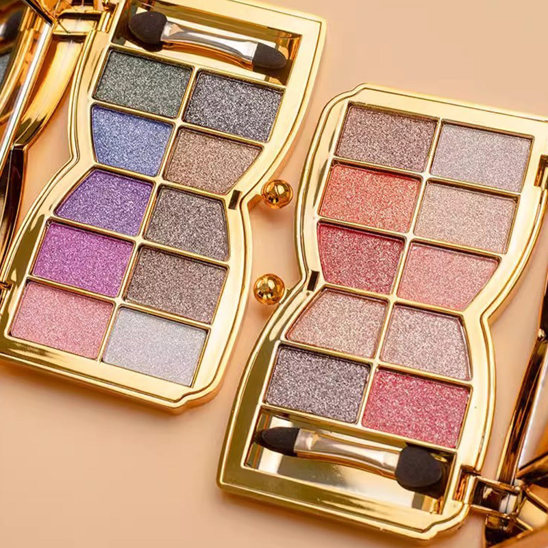 10 Colors Glitter Eye Shadow Palette—— 50% Off! While Stocks Last!⏳