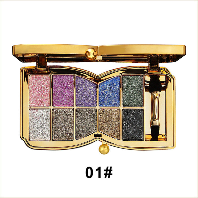 10 Colors Glitter Eye Shadow Palette—— 50% Off! While Stocks Last!⏳