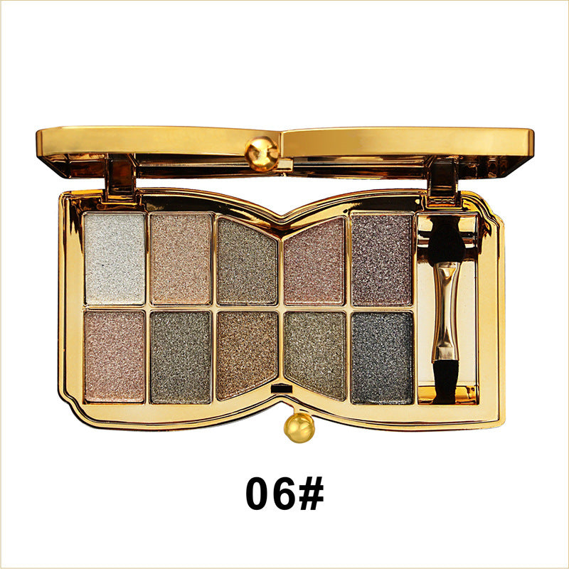 10 Colors Glitter Eye Shadow Palette—— 50% Off! While Stocks Last!⏳