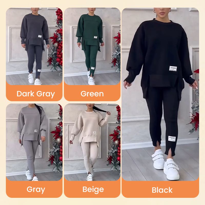 Time-limited 50% off⏰Women's Casual Sweatshirt Leggings Set👚👖