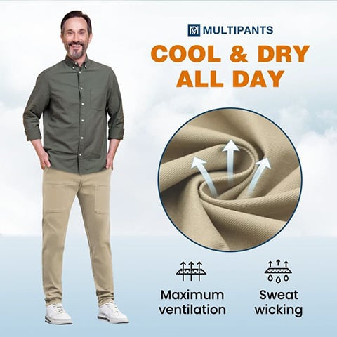⏳Limited-time 50% off⏰High Stretch Multi-pocket Durable Cargo Pants👖