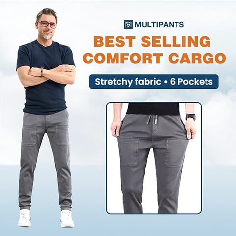 ⏳Limited-time 50% off⏰High Stretch Multi-pocket Durable Cargo Pants👖